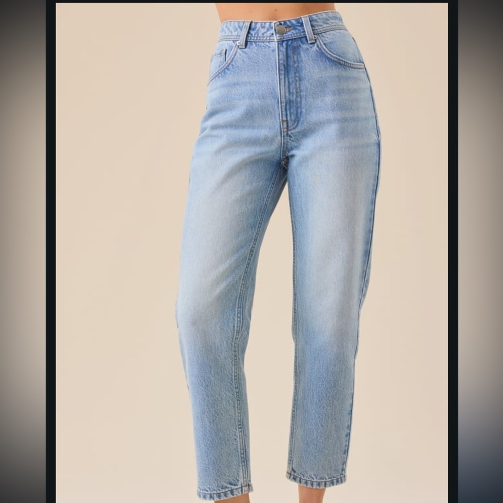 Altar'd State Sky Blue Cropped Jeans